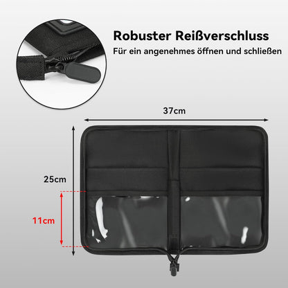 Fahrzeugmappe A5 – Handschuhfach Organizer Auto mit 4 Fächern