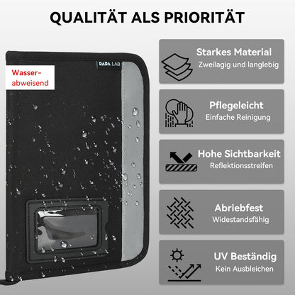 Fahrzeugmappe A5 – Handschuhfach Organizer Auto mit 4 Fächern