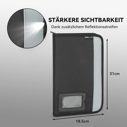 Schlüsselmappe für 20 Schlüssel – Schlüssel Organizer mit Klickverschluss