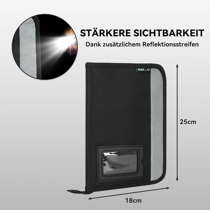 Fahrzeugmappe A5 – Handschuhfach Organizer Auto mit 4 Fächern
