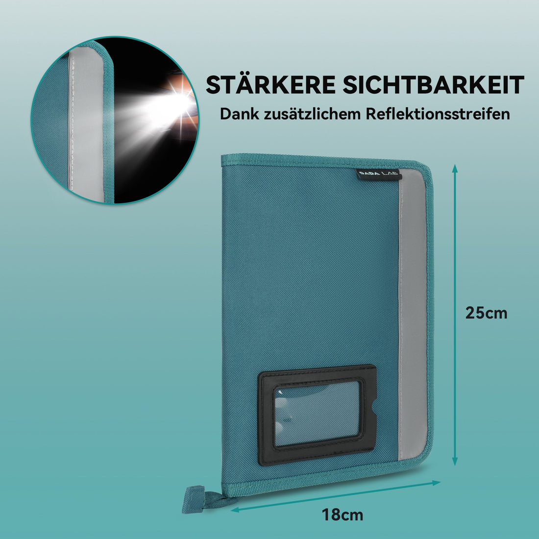 Fahrzeugmappe A5 Blau