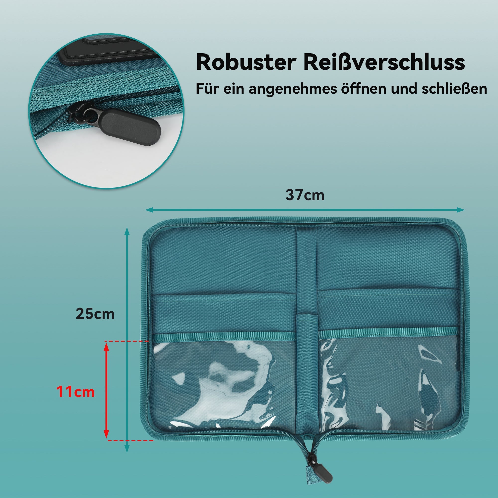 Fahrzeugmappe A5 Blau